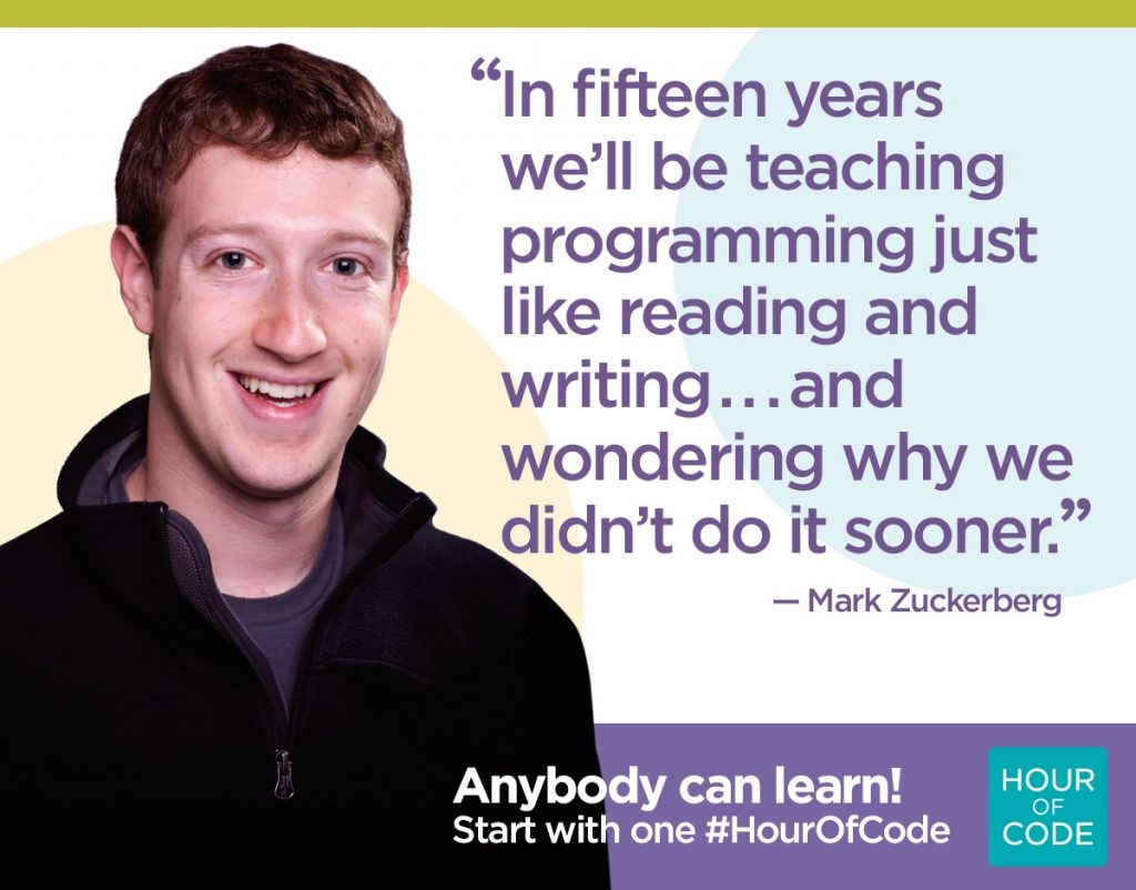 Students learning HTML